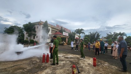 Tổ chức tuyên truyền, tập huấn nghiệp vụ PCCC năm 2023