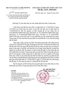 Triển khai thi hành Luật Đất đai và các văn bản quy định chi tiết, hướng dẫn thi hành Luật liên quan đến giá đất
