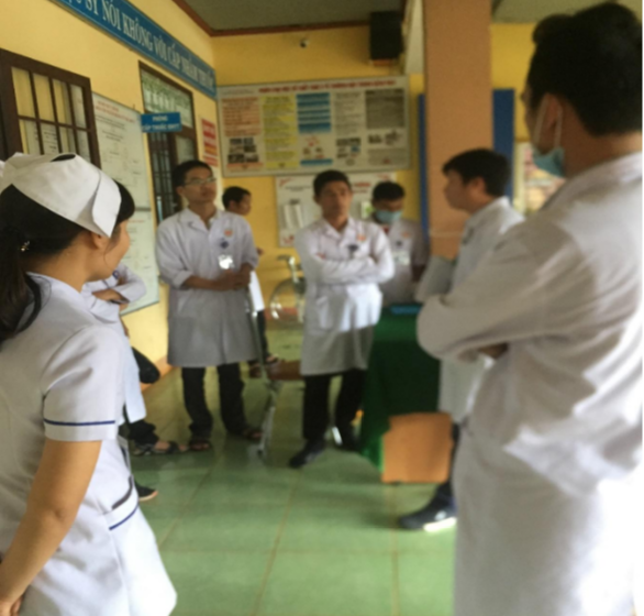 Diễn tập tiếp nhận, chẩn đoán  và cách ly bệnh nhân cúm A H1N1 và H3N2