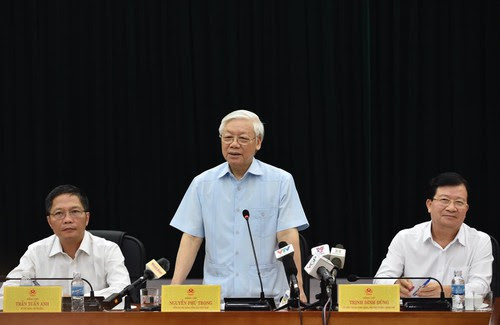 Tổng Bí thư: Bố trí người sai thì bộ máy đông mà vẫn hỏng việc