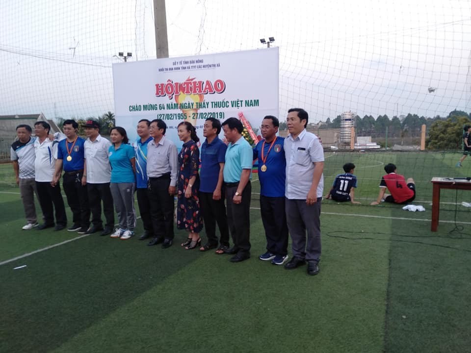 Hội thao cụm thi đua năm 2019 chào mừng kỷ niệm 64 năm ngày “Thầy thuốc Việt Nam” (27/02/1955 - 27/02/2019)