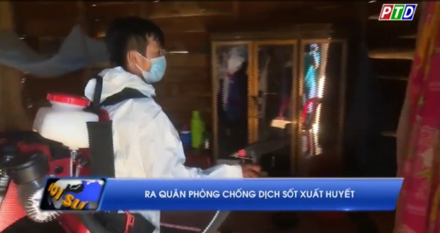 Trung tâm y tế huyện Đăk Glong ra quân phòng chống dịch sốt xuất huyết