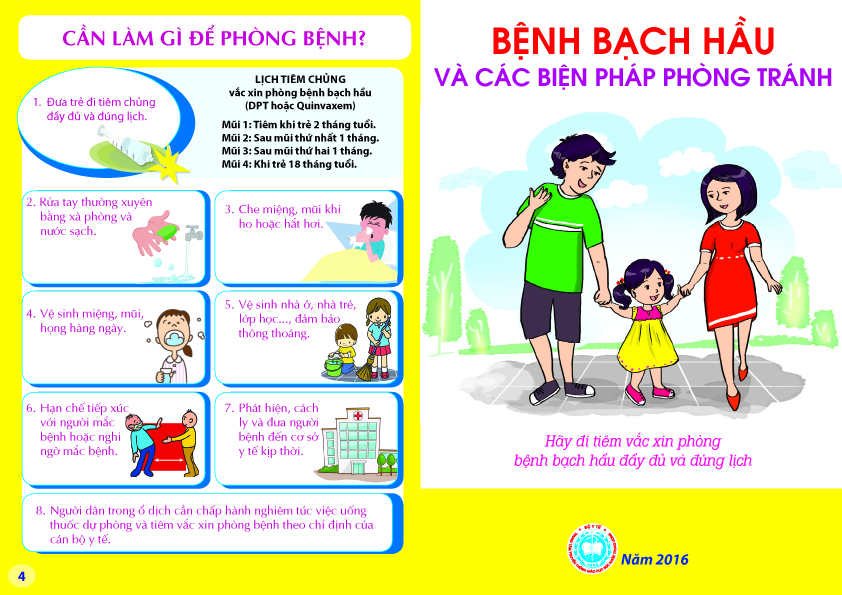 PHÒNG CHỐNG DỊCH BỆNH BẠCH HẦU