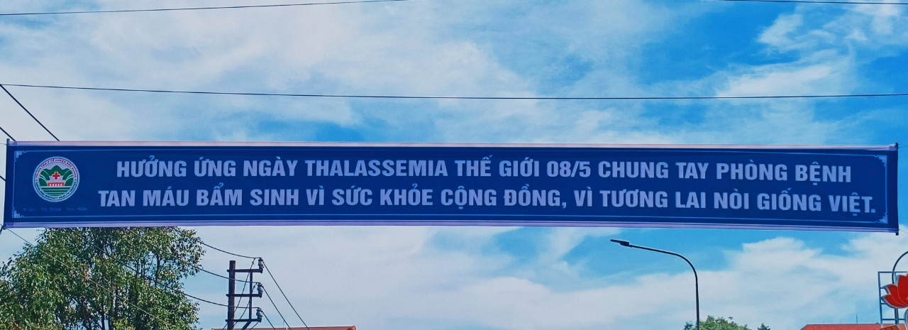 Hưởng ứng Ngày Thalassemia thế giới 8/5