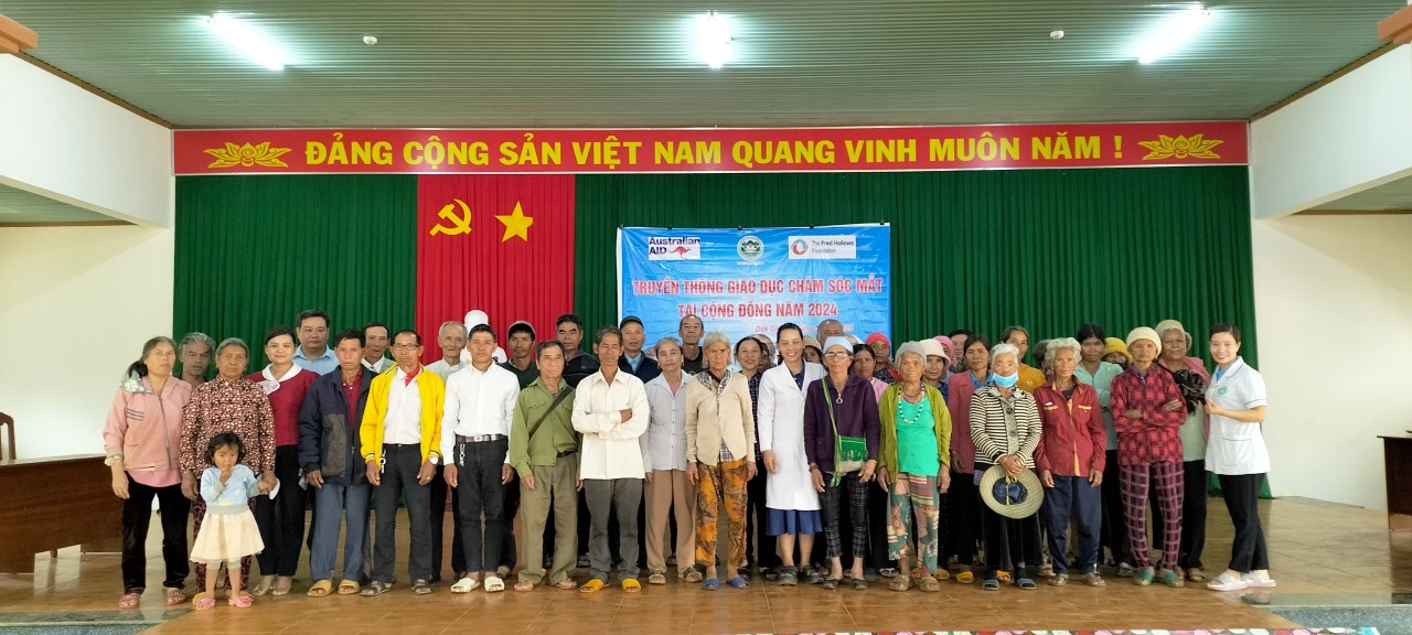 Truyền thông giáo dục về chăm sóc mắt tại cộng đồng năm 2024